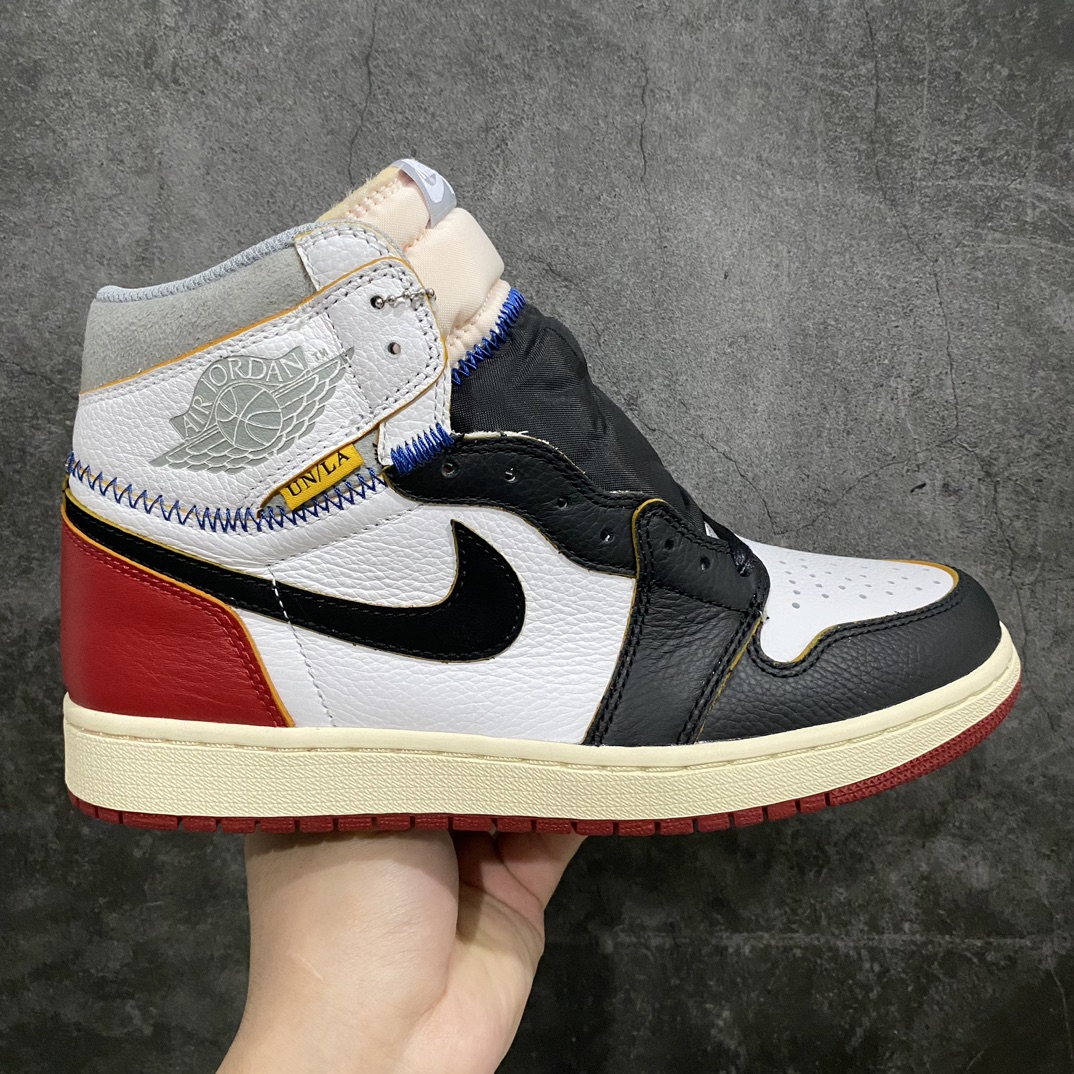 [XP Pure Original] The latest batch of Union x Air Jordan AJ1 Retro High NRG joint four-color stitching black toe BV1300-106