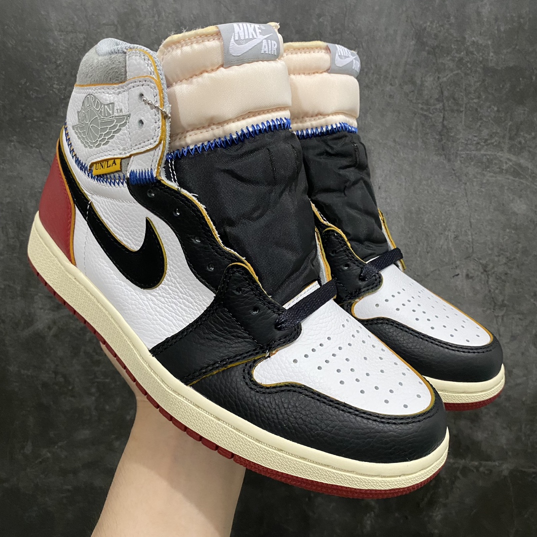 【XP纯原】最新批次 Union x Air Jordan AJ1 Retro High NRG联名四色拼接黑脚趾 BV1300-106 黑白红nn新批次细节提升很多哟针车更加精进 清洁度也大大提高，细节相当不错，高价零售首选推荐版本💪🏻n原楦原纸板开发 极致一眼正品既视感 原厂皮料 原厂拉帮工艺 全部采用原厂电脑车 针距 边距完全同步原鞋 原厂特供皮料承诺百分百一致原鞋 鞋面清洁度最高QC检验标准 控制溢胶 飞翼3D高频深度立体 全市场仅此一家  鞋盒、防尘纸  均采购来自原厂Size：40 40.5 41 42 42.5 43 44 44.5 45 46 47.5-莆田鞋批发中心