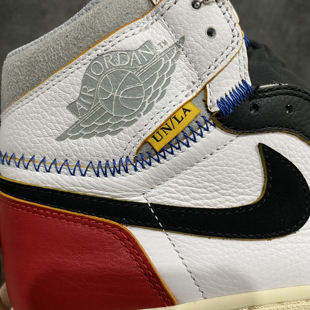 图片[2]-【XP纯原】最新批次 Union x Air Jordan AJ1 Retro High NRG联名四色拼接黑脚趾 BV1300-106 黑白红nn新批次细节提升很多哟针车更加精进 清洁度也大大提高，细节相当不错，高价零售首选推荐版本💪🏻n原楦原纸板开发 极致一眼正品既视感 原厂皮料 原厂拉帮工艺 全部采用原厂电脑车 针距 边距完全同步原鞋 原厂特供皮料承诺百分百一致原鞋 鞋面清洁度最高QC检验标准 控制溢胶 飞翼3D高频深度立体 全市场仅此一家  鞋盒、防尘纸  均采购来自原厂Size：40 40.5 41 42 42.5 43 44 44.5 45 46 47.5-莆田鞋批发中心