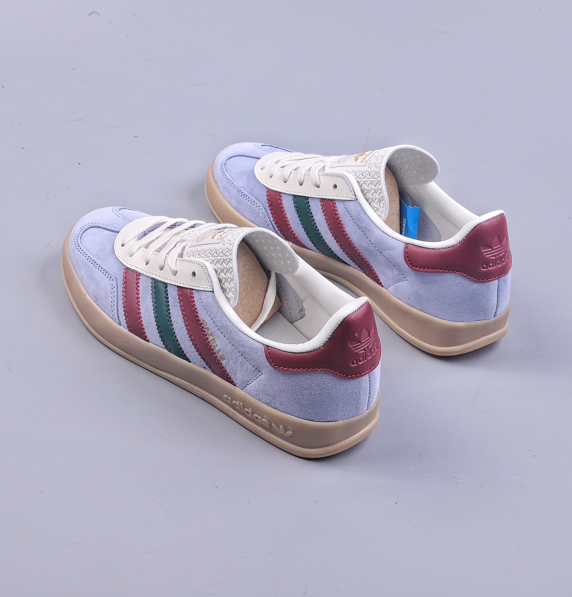 adlidas originals Gazelle Indoor ”Light Purple White” this sneaker IG4994