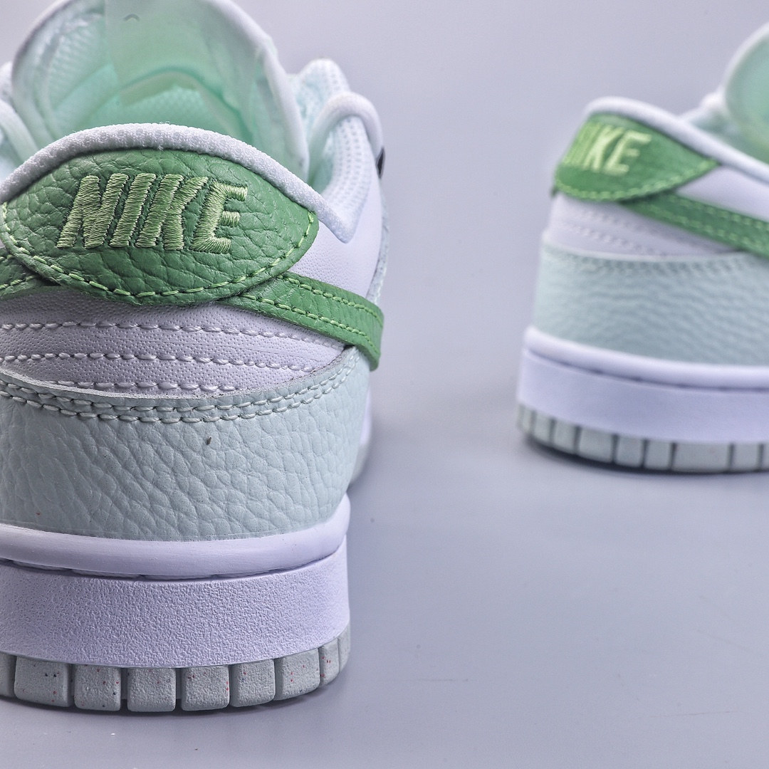 Nk Dunk Low ”Next Nature” refreshing green grape milk green SB strap low-top casual sneakers DN1431-102