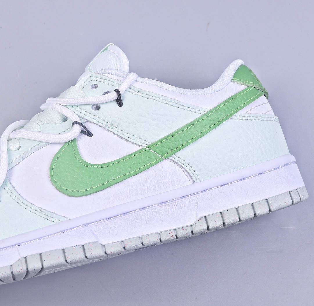 Nk Dunk Low ”Next Nature” refreshing green grape milk green SB strap low-top casual sneakers DN1431-102