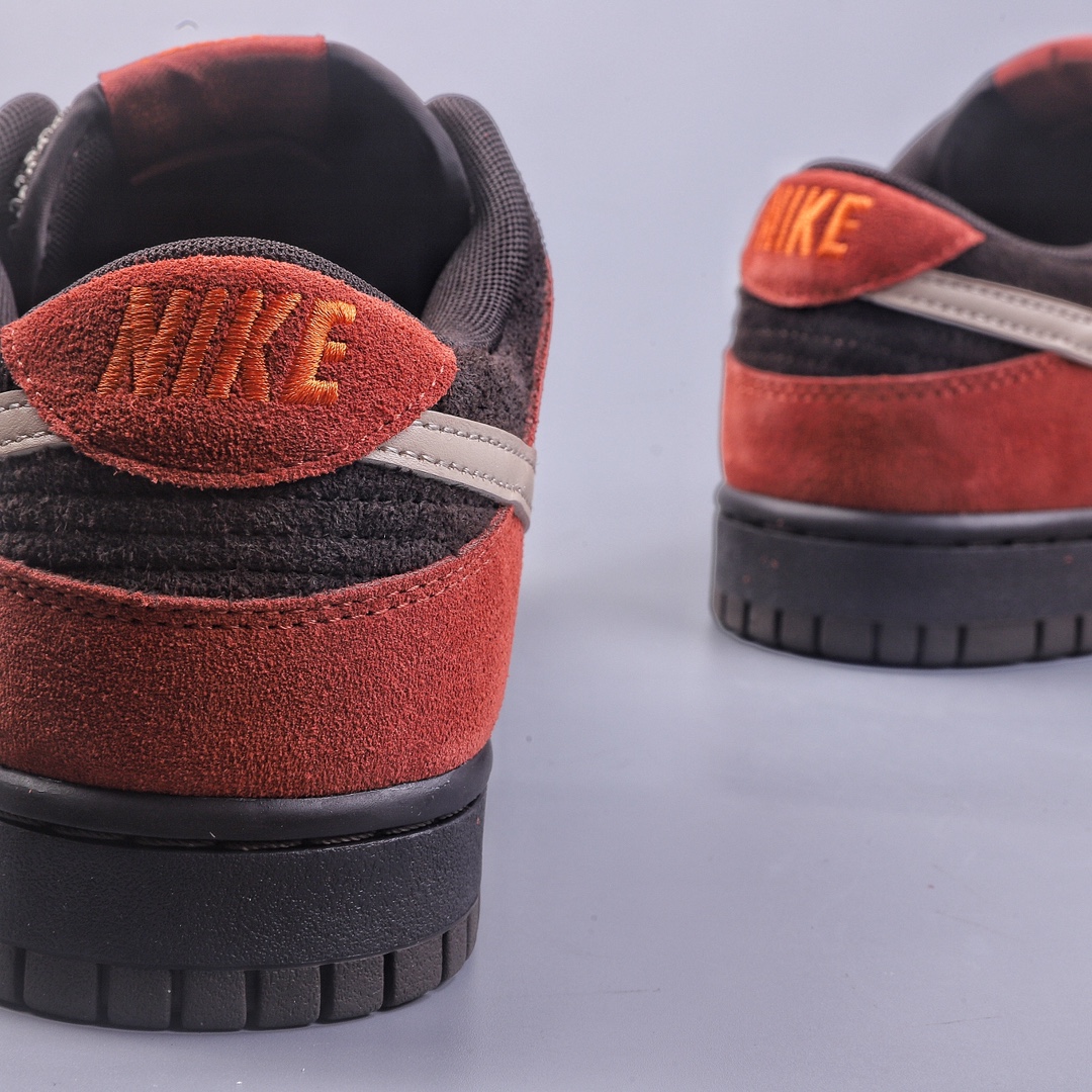 S2 Nike SB Dunk Low ”Red Panda” Gray, White and Red FV0395-200