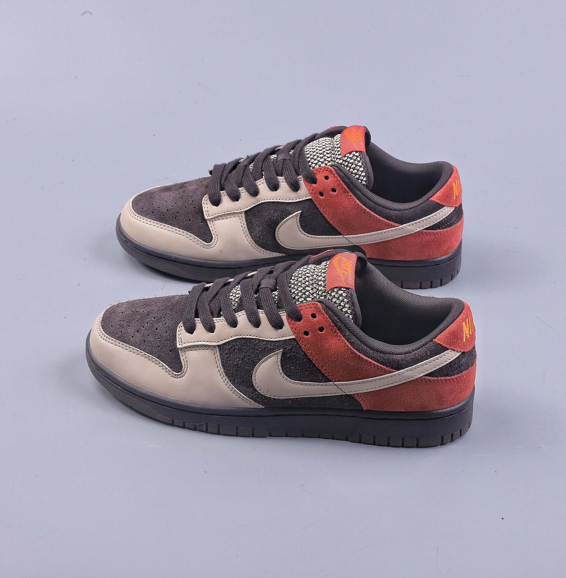 S2 Nike SB Dunk Low ”Red Panda” Gray, White and Red FV0395-200