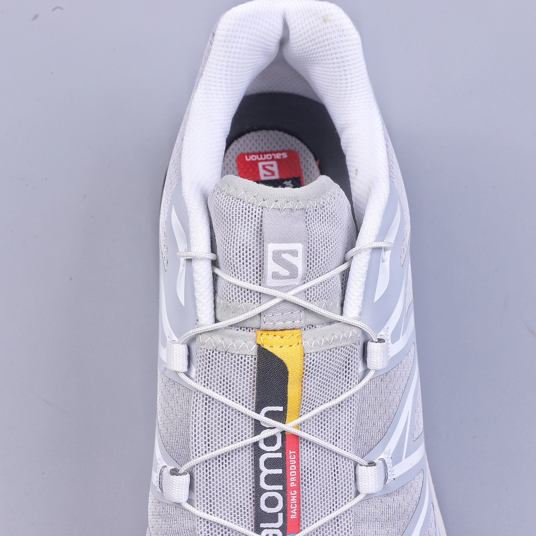 French outdoor brand - Salomon/Salomon XT-6 Advanced ”Cement Silver” Sky Series Low-top Sports Shoes