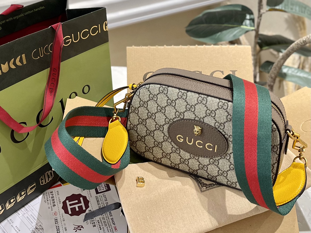 Gucci Ophidia Torby na aparat Torby typu crossbody i na ramię Najlepiej jak
 Skóra krowia Vintage Łańcuchy