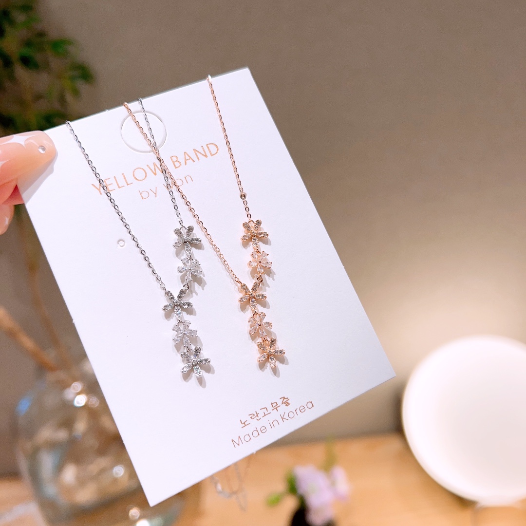 Hypoallergenic Silver Necklace French Annual Party Silver