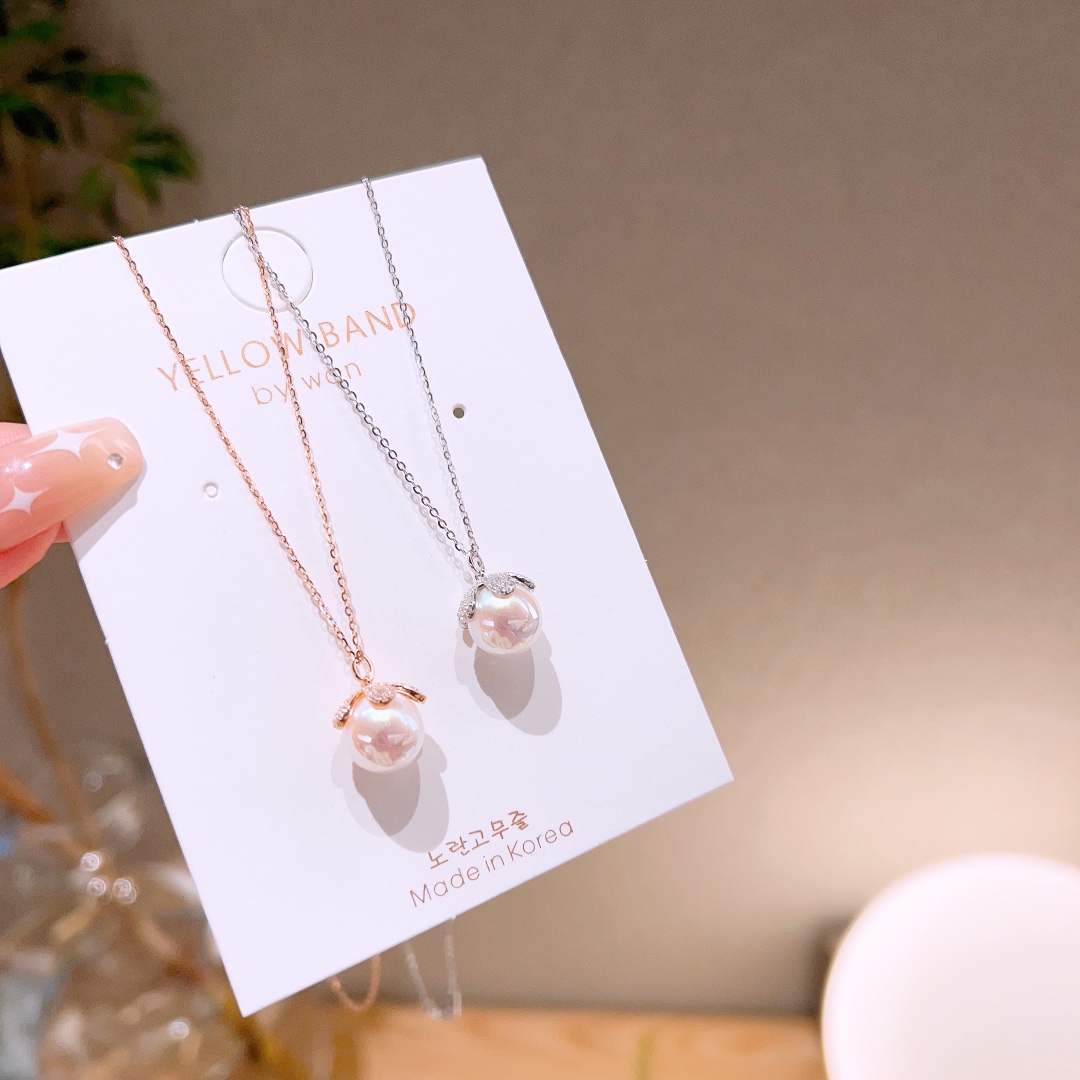 S925 Sterlingsilber Kette Rein Jahrestag Gold