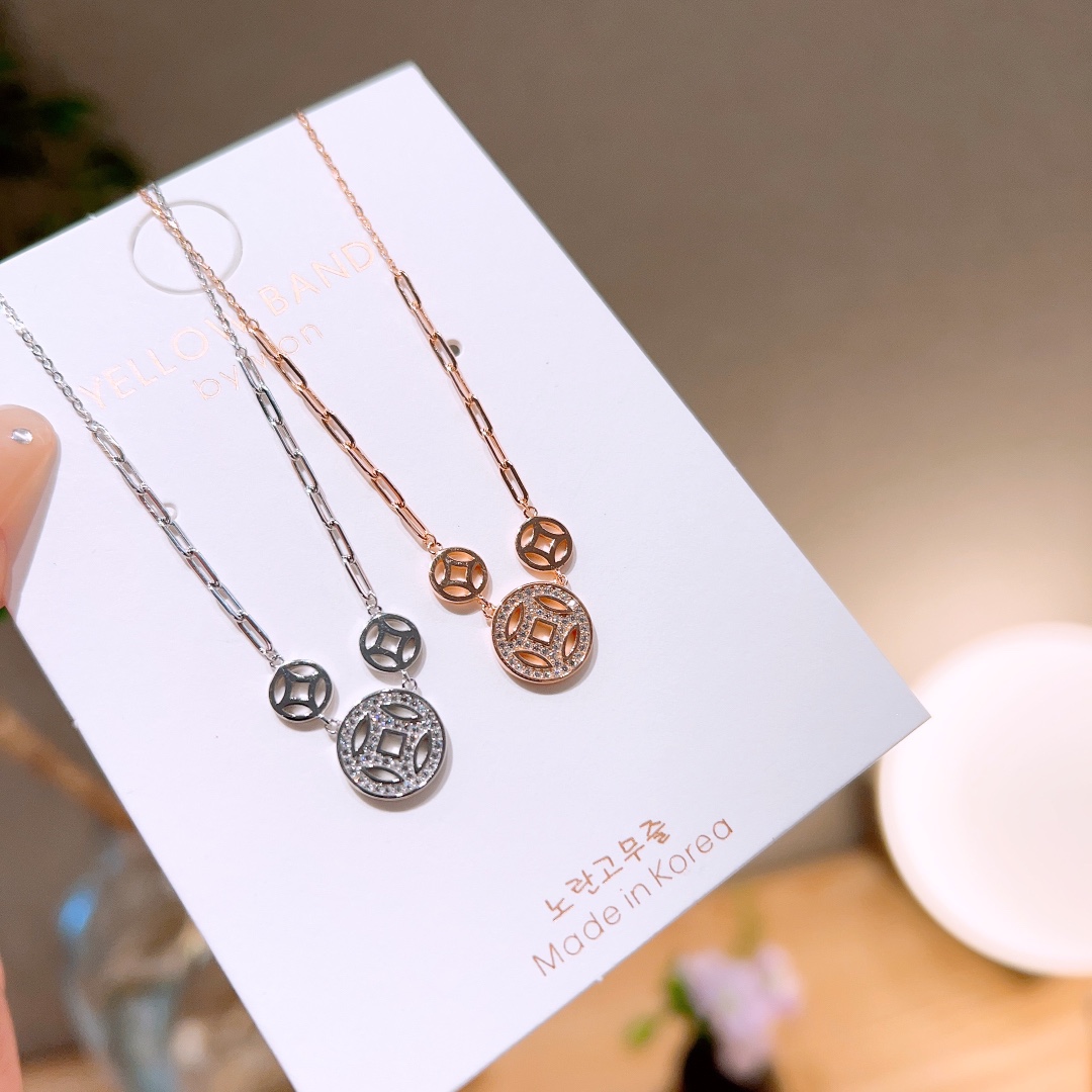 高級感ニッケル無添加銀ネックレスシルバー クリスマス