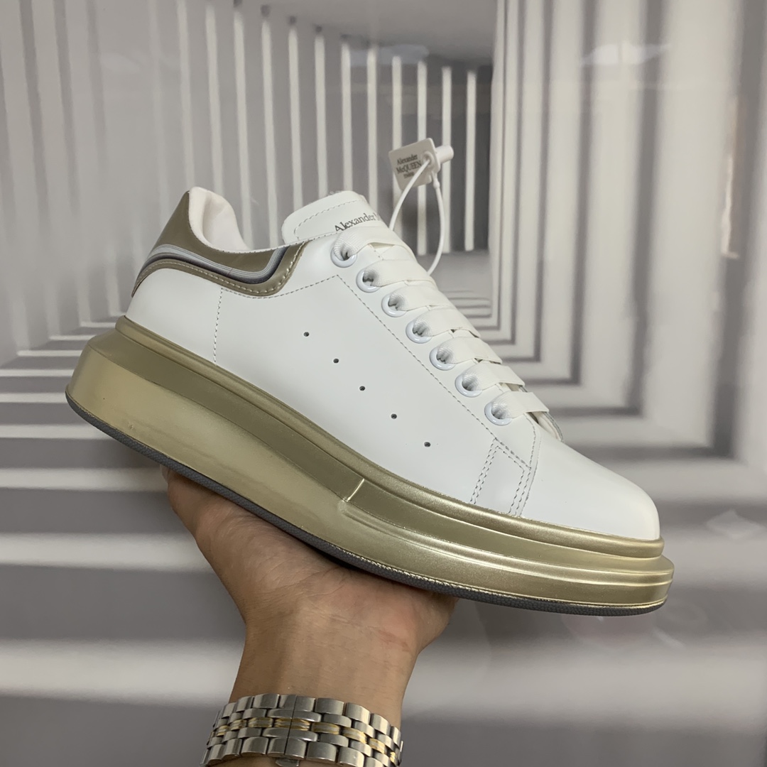 Professional McQueen fábrica. Versión superior. Modelos de pareja: 370Alexander McQueen versión alta