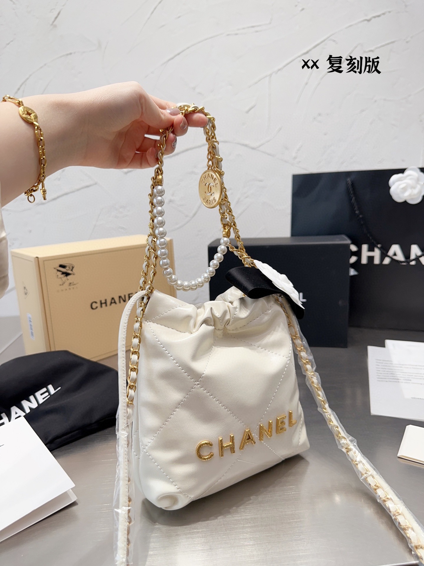 Chanel Sacs À Bandoulière & À Épaule Achetez la meilleure réplique de haute qualité
 Mini