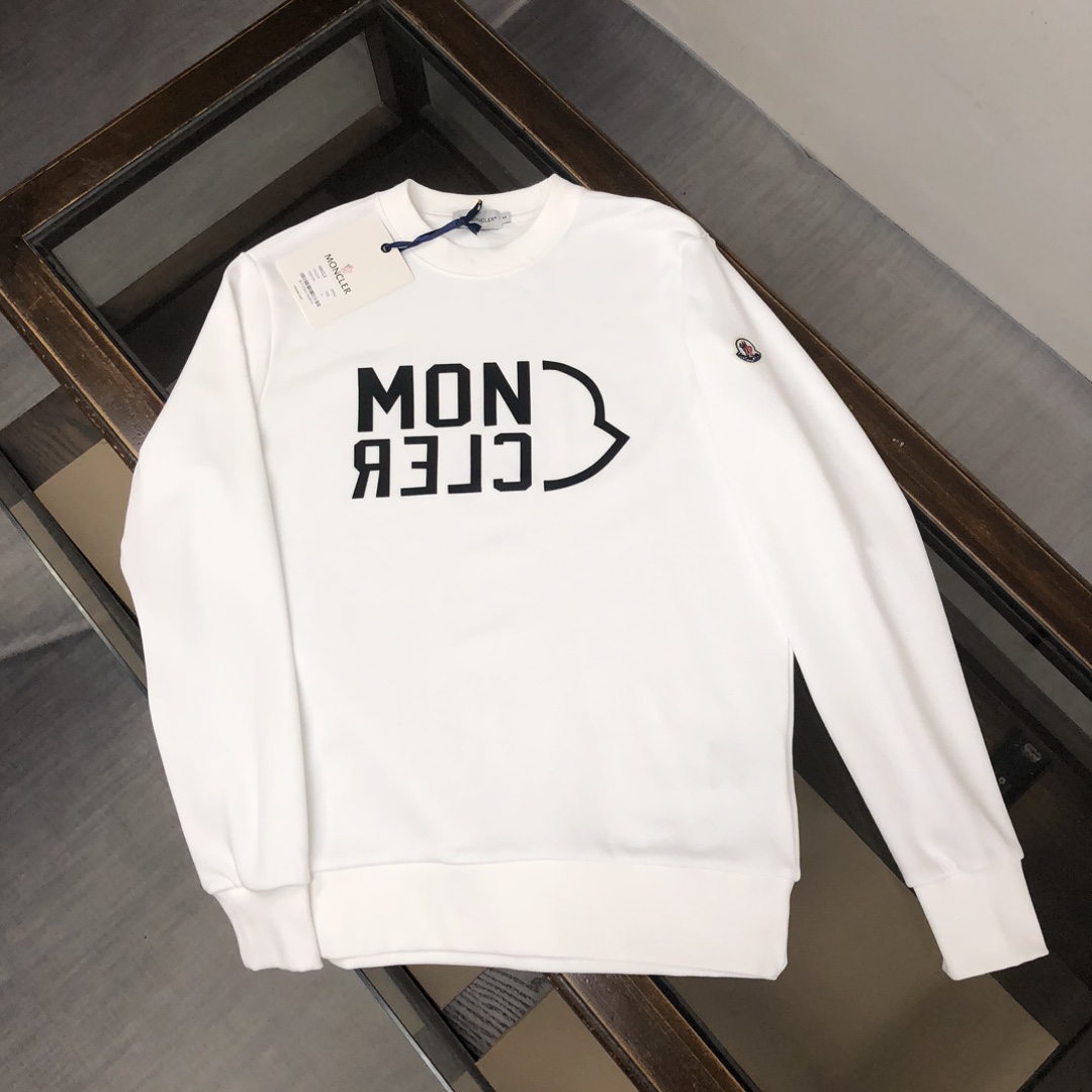 Moncler Clothing Sweatshirts White Fashion