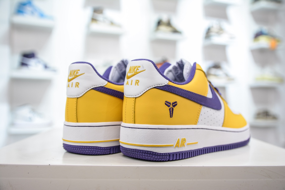 New G version pure original Kobe limited edition Kobe Bryant x NK Air Force 1 Low Retro QS Air Force One Low Top FZ1151-100