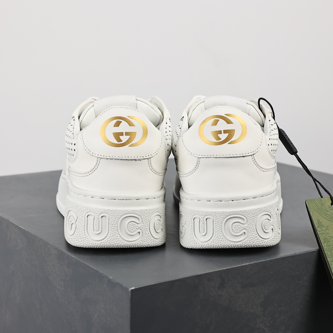 #PureGucci Chunky B Screener GG Gucci biscuit shoes sports casual shoes series