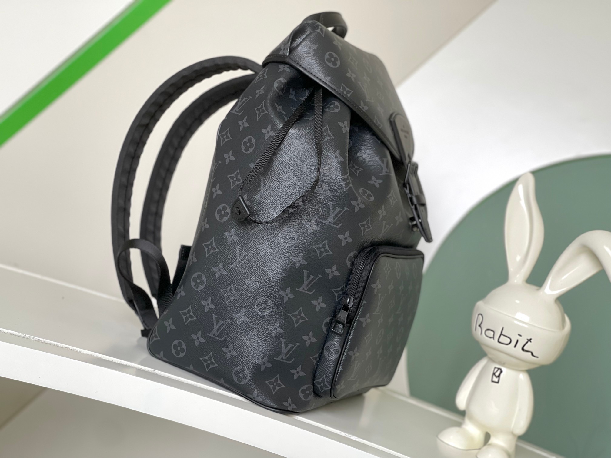 This Montsouris backpack is crafted from Monogram Eclipse canvas with - Bag 2
