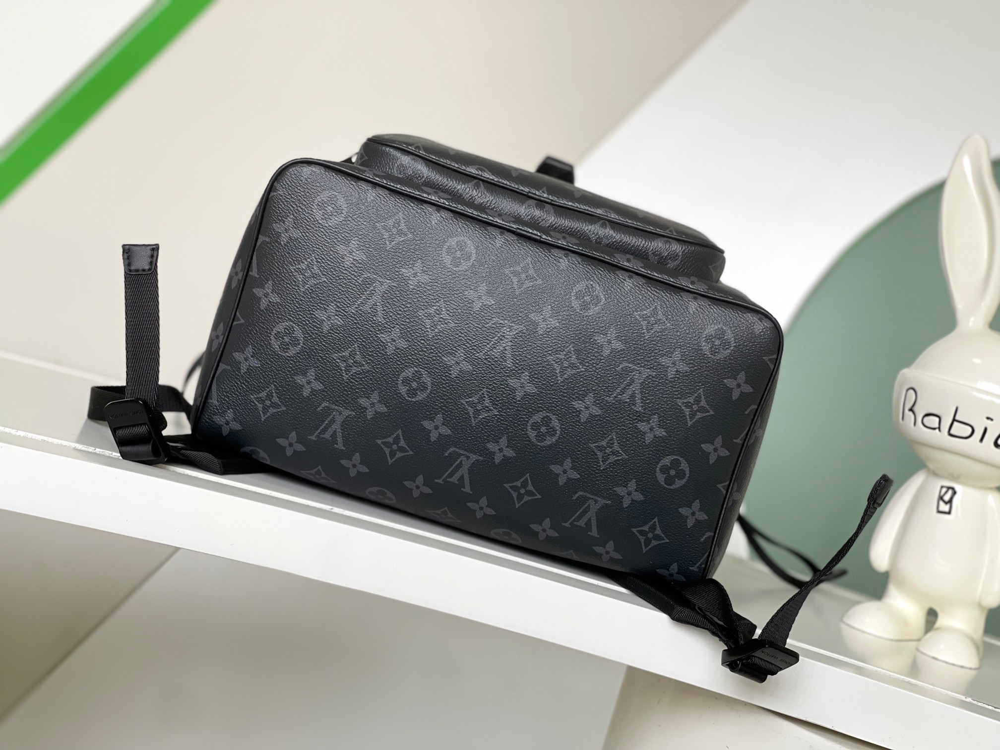 This Montsouris backpack is crafted from Monogram Eclipse canvas with - Bag 4