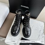 Chanel Short Boots 7 Star Quality Designer Replica
 Calfskin Cowhide