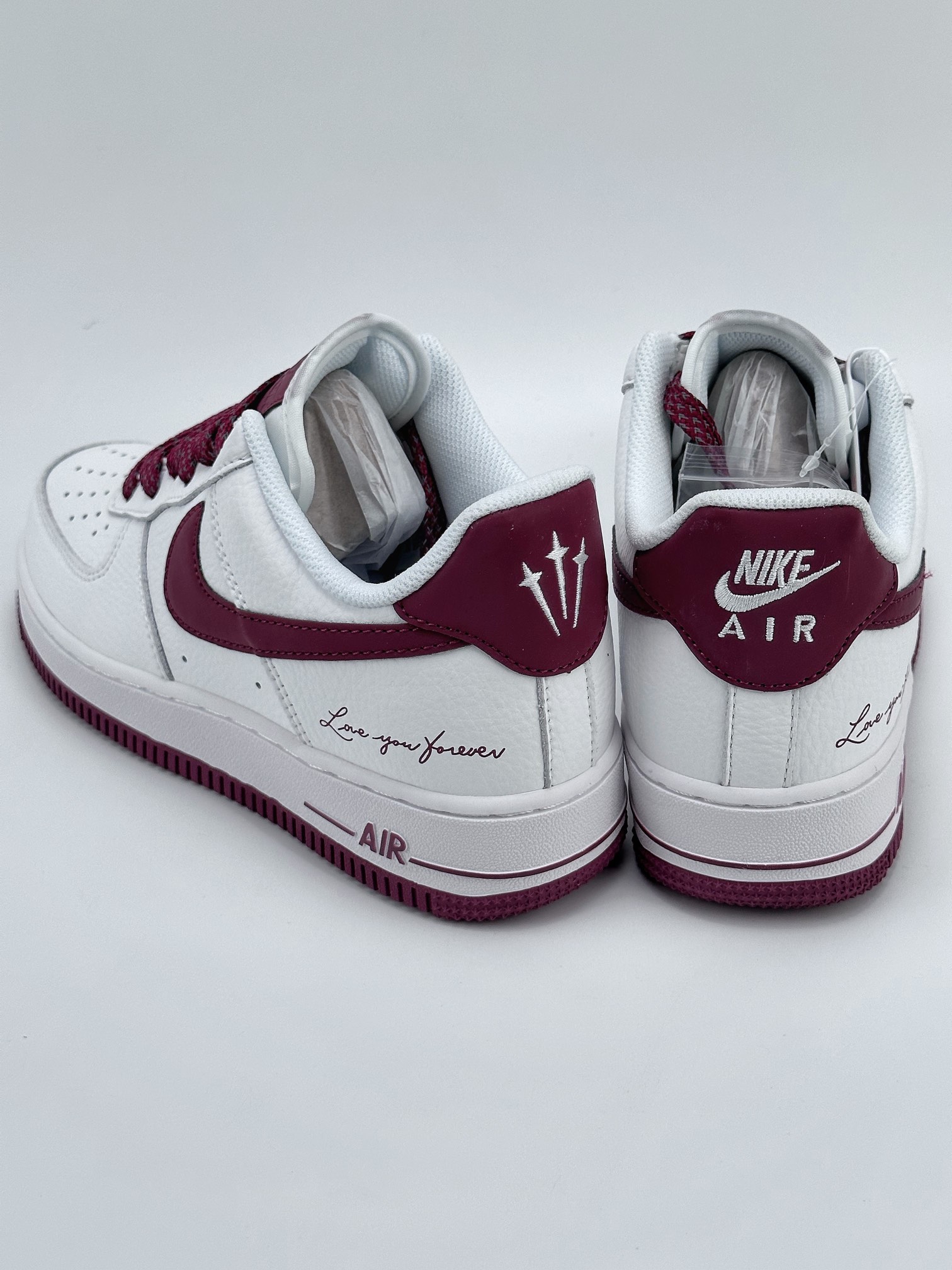 Nike Air Force 1 Low 07 签名白酒红 LO1718-059