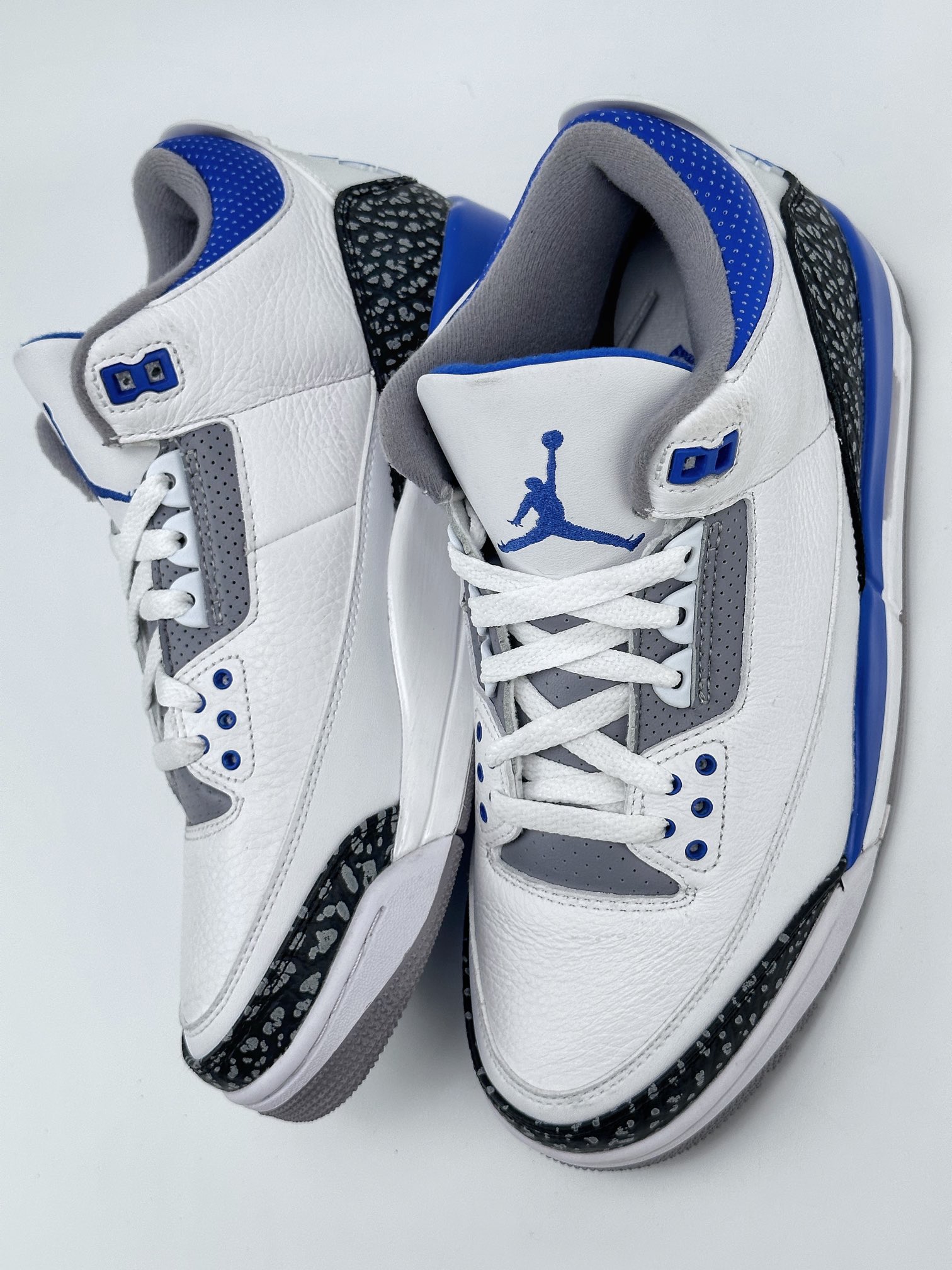 Air Jordan 3 Retro ”racer blue” Racing Blue Lightning CT8532-145