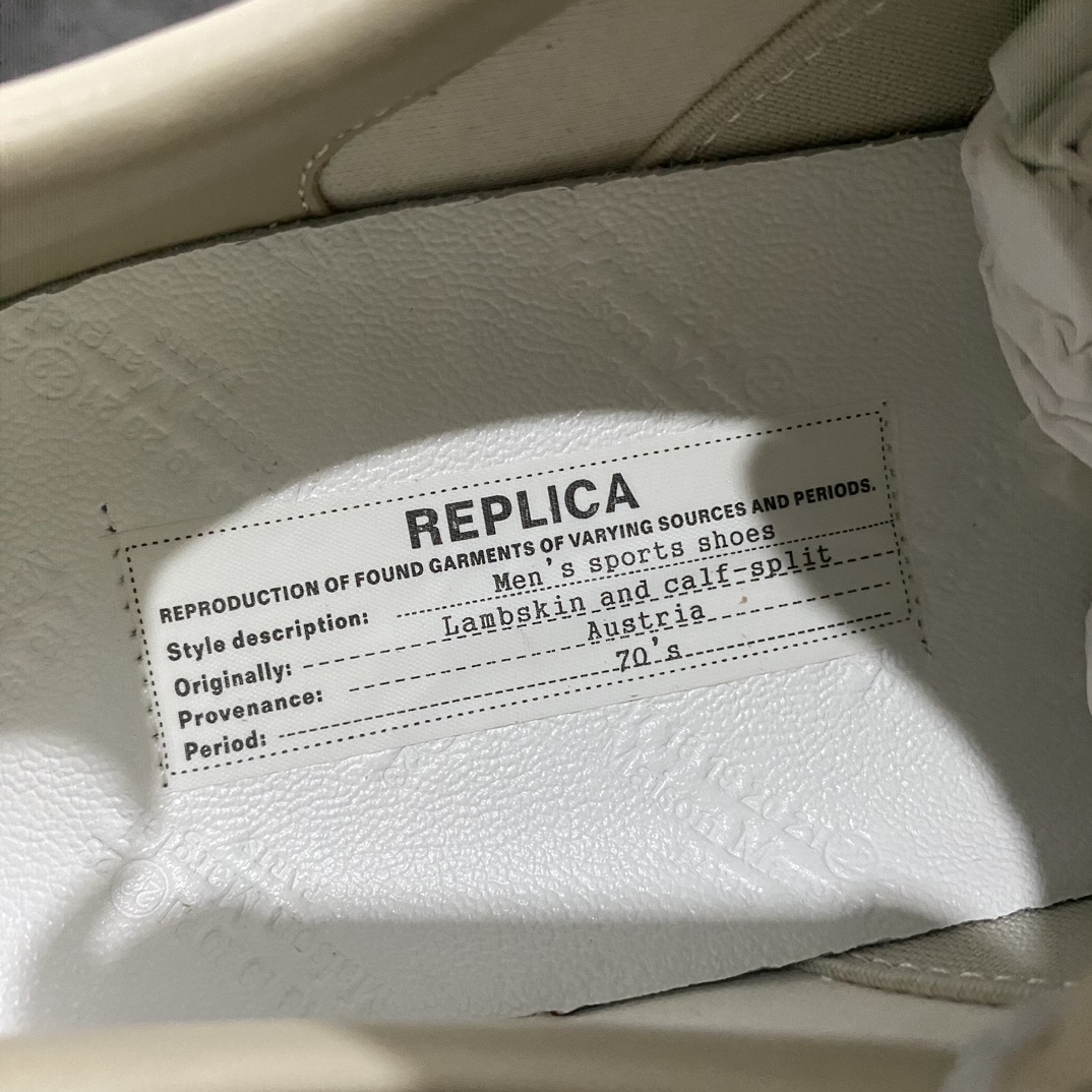 图片[6]-【东莞纯原】Maison Margiela Calfskin Replica MM6马吉拉 德训运动休闲板鞋n广东一线大厂出品 非莆产n原版一比一开发 市售最高版本原版全套包装 配送精致礼盒 4色全码出货网红单品 高端外贸 平台零售专供批次 所有细节遵循原版 市售最强品质 尺码：35 36 36.5 37 38 39 40 40.5 41 42 42.5 43 44 44.5 45-莆田鞋批发中心