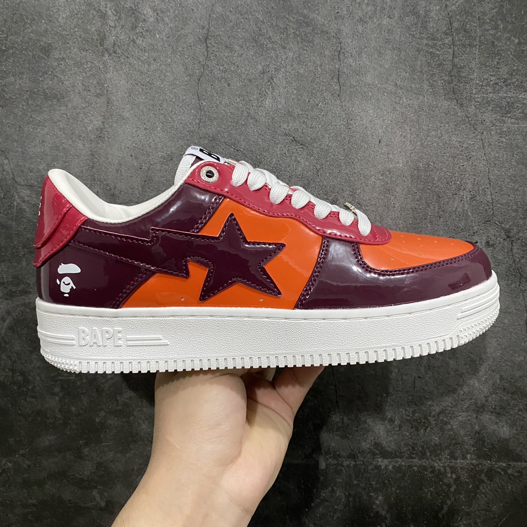 [Version C] Bape Sta To Low celebrity style ape head classic low-top sports casual sneakers