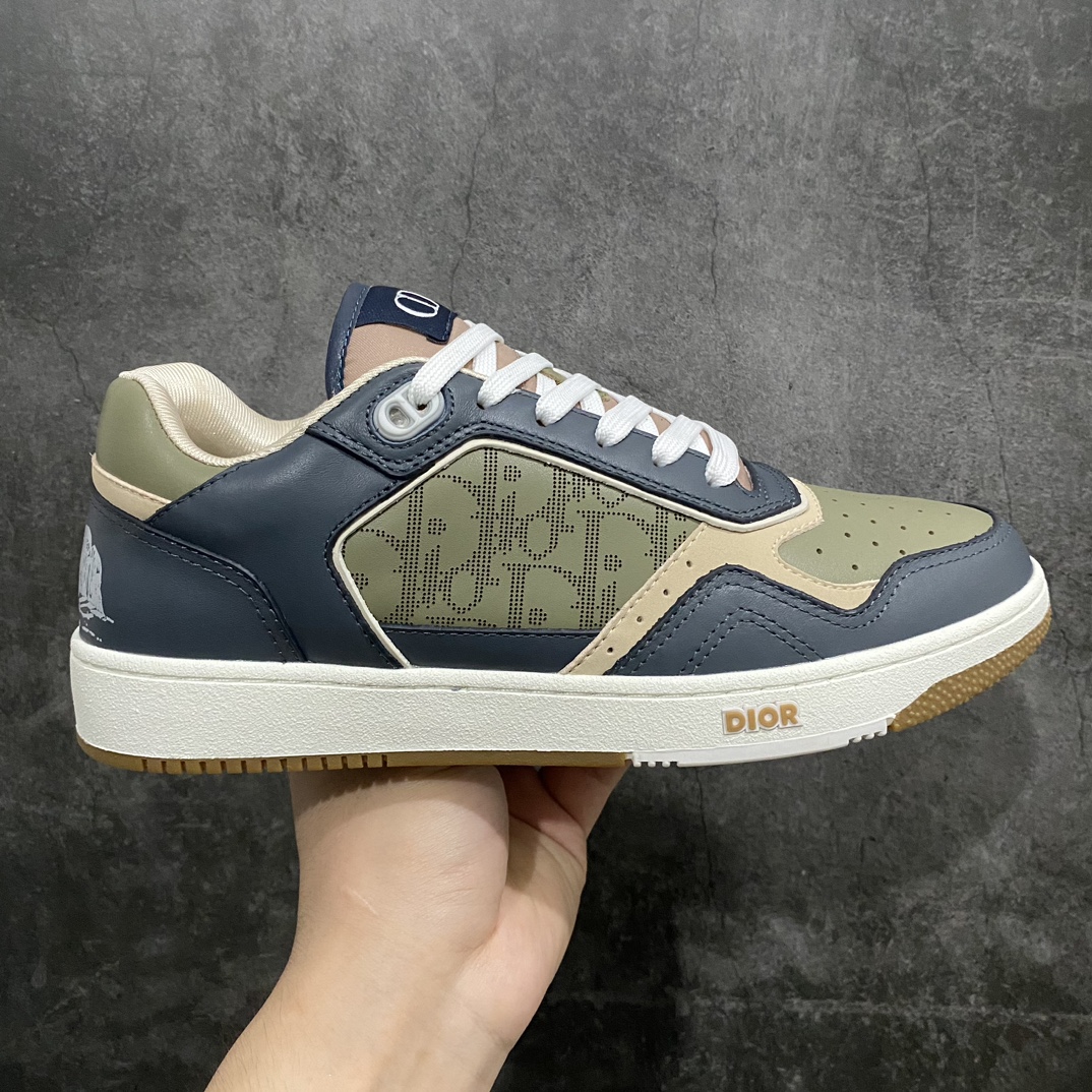 [Top-quality shoes made in Dongguan] Dior B27 series Oblique printed casual sneakers