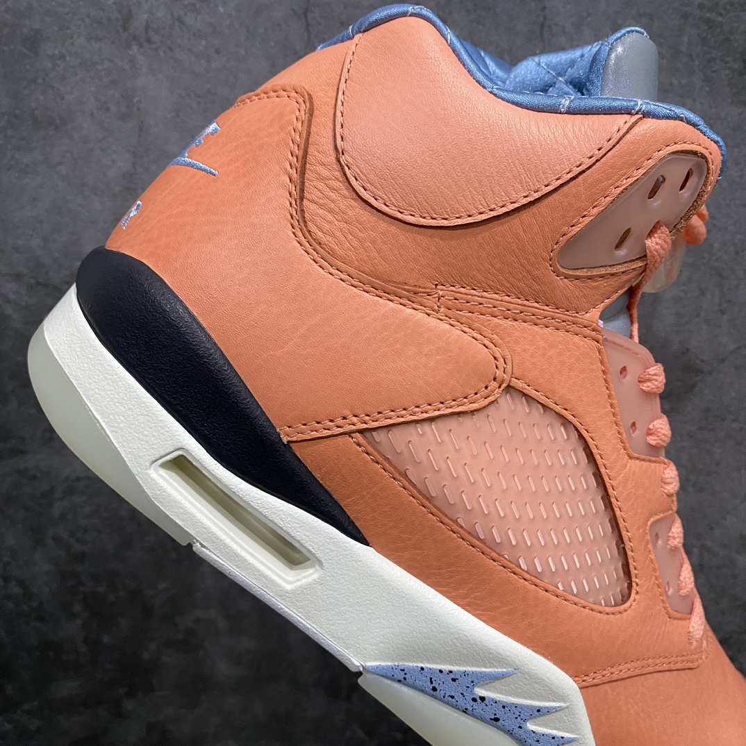 【莞顶纯原】DJ Khaled x Air Jordan AJ5 We The Best “Crimson Bliss” 联名橙色 DV4982-641