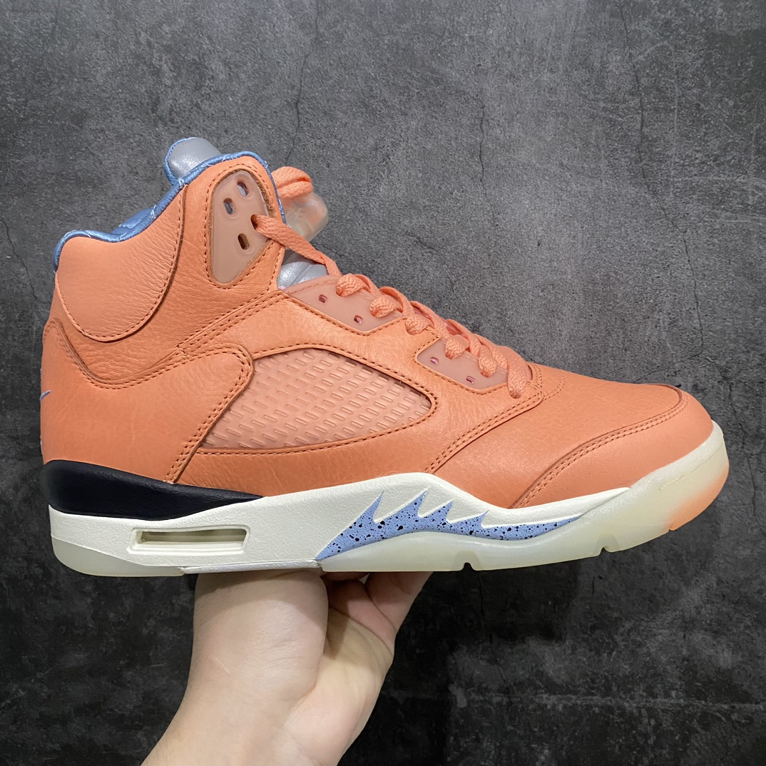 【莞顶纯原】DJ Khaled x Air Jordan AJ5 We The Best “Crimson Bliss” 联名橙色 DV4982-641