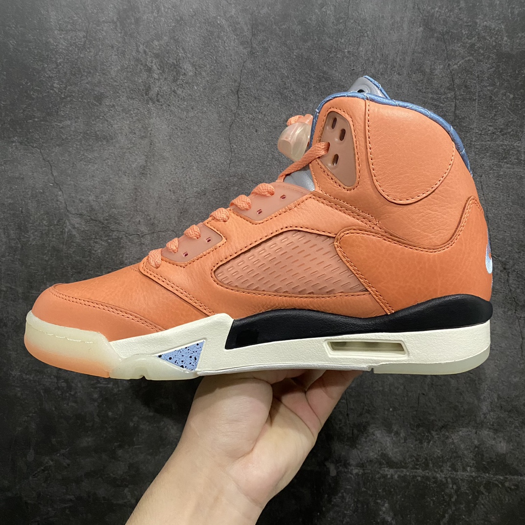 【莞顶纯原】DJ Khaled x Air Jordan AJ5 We The Best “Crimson Bliss” 联名橙色 DV4982-641