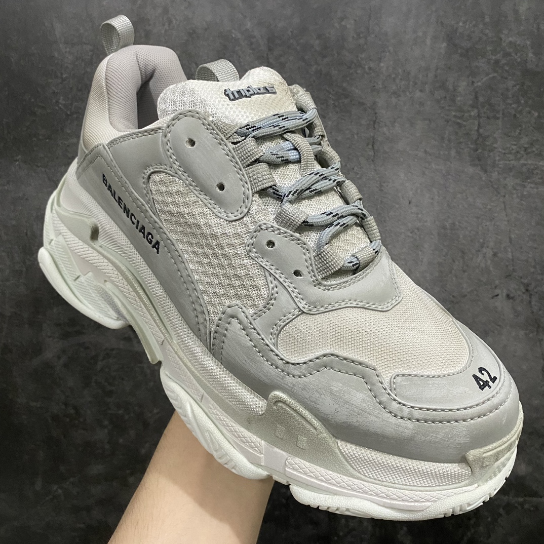 420 【Good版本】BALENCIAGA Triple S 巴黎世家一代复古老爹鞋