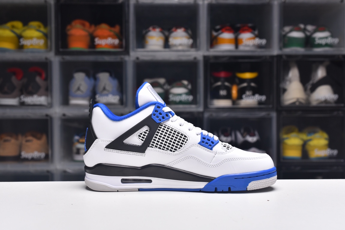 AJ4赛车蓝鞋码40-47.5总裁T