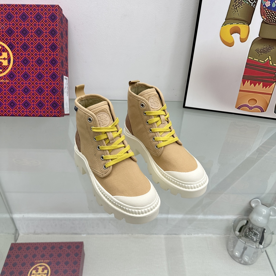 Stylish Tory Burch Sports Boots with Leg-Stretching Design and Comfortable Heel - 图片 9