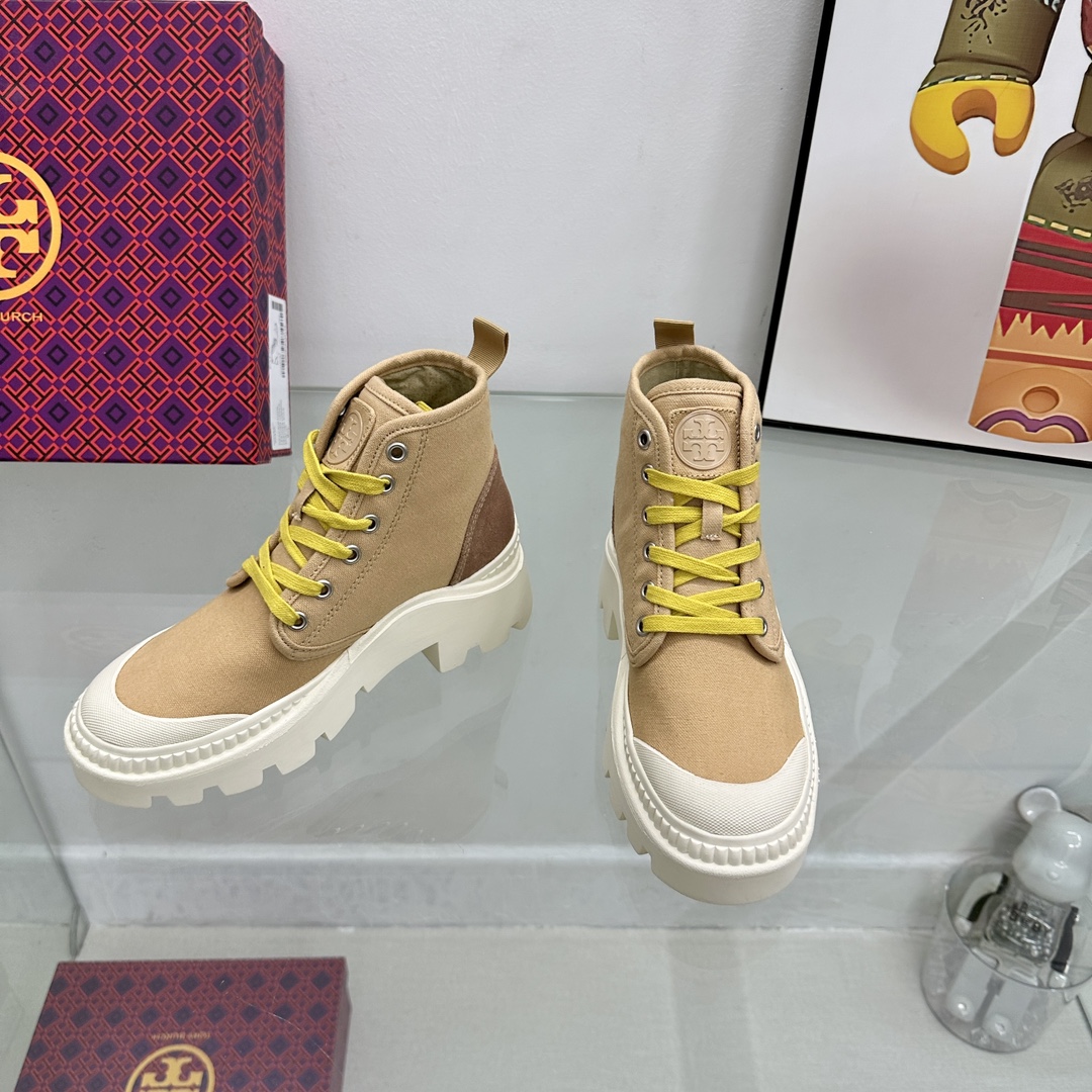 Stylish Tory Burch Sports Boots with Leg-Stretching Design and Comfortable Heel - 图片 2