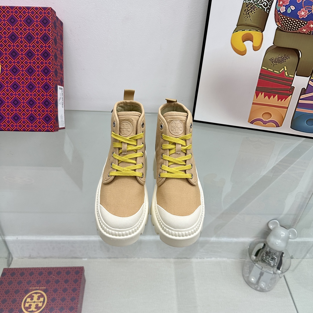 Stylish Tory Burch Sports Boots with Leg-Stretching Design and Comfortable Heel - 图片 1