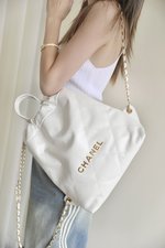 Good
 Chanel Bags Backpack White
