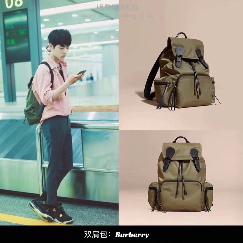 Xiao Zhans same style burberry, Wu Qilongs, Yang Yangs, Gao Yunxiangs same style, Zhao Youtings same style backpack There are many styles on the