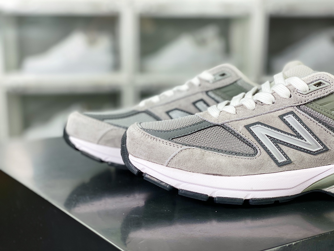 220 New Balance in USA M990V5系列美产血统经典复古休闲运动百搭老爹跑步鞋“元祖灰3M”M990GL5