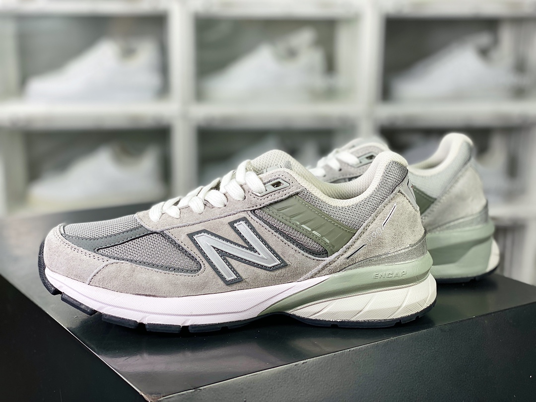 220 New Balance in USA M990V5系列美产血统经典复古休闲运动百搭老爹跑步鞋“元祖灰3M”M990GL5