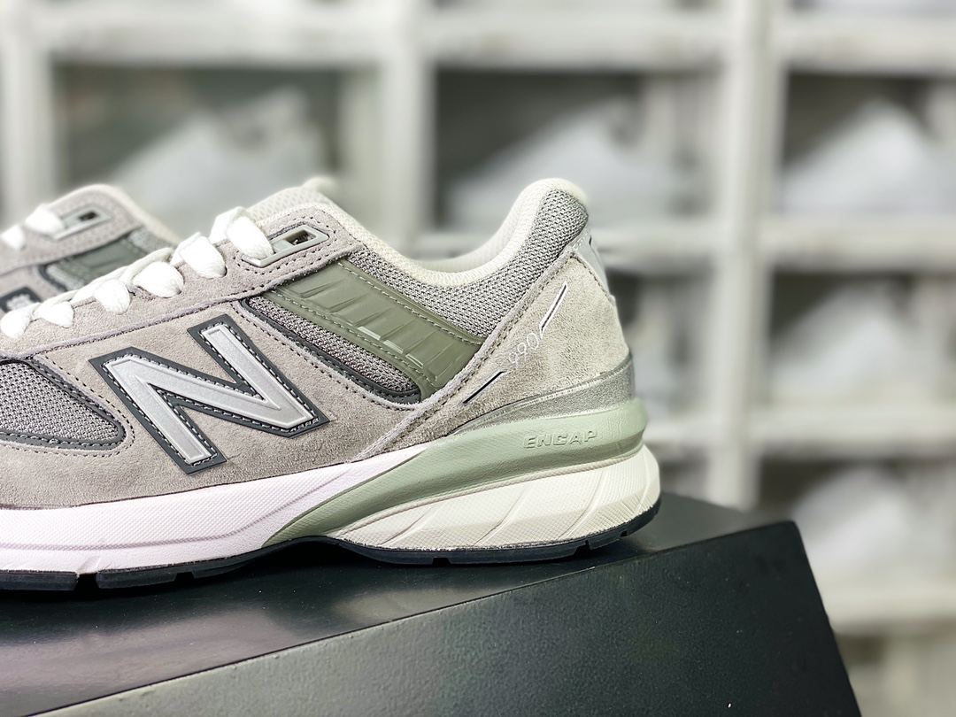 220 New Balance in USA M990V5系列美产血统经典复古休闲运动百搭老爹跑步鞋“元祖灰3M”M990GL5