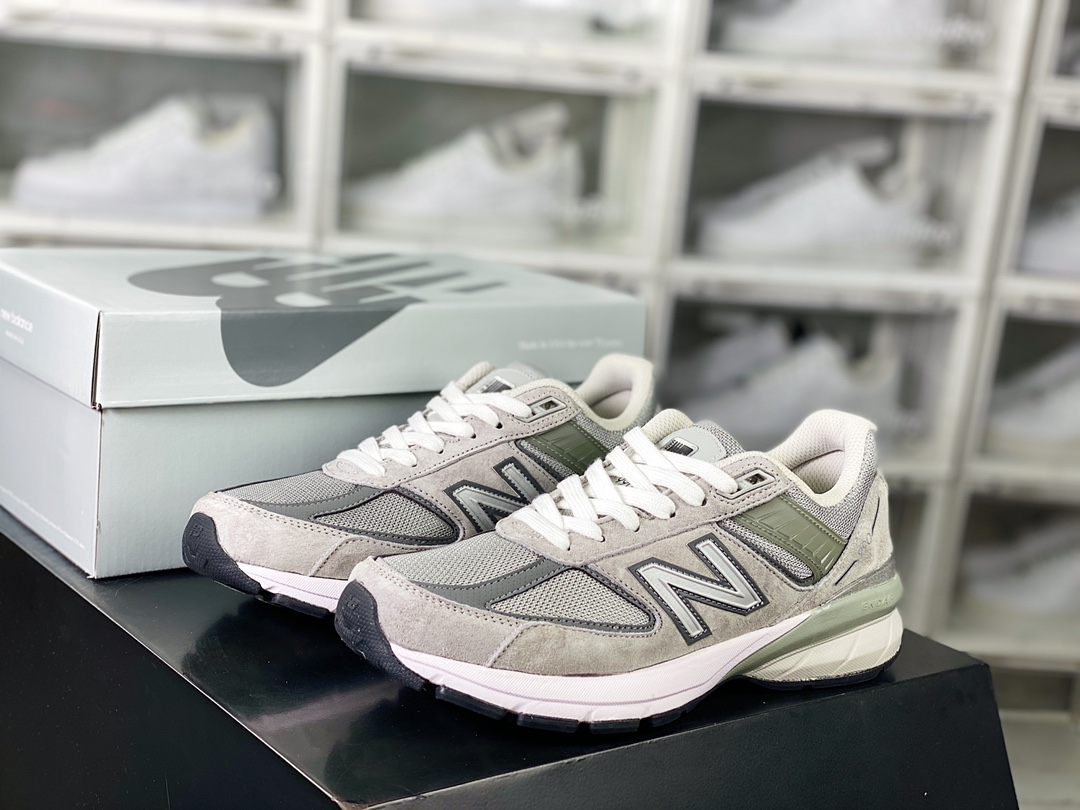 220 New Balance in USA M990V5系列美产血统经典复古休闲运动百搭老爹跑步鞋“元祖灰3M”M990GL5