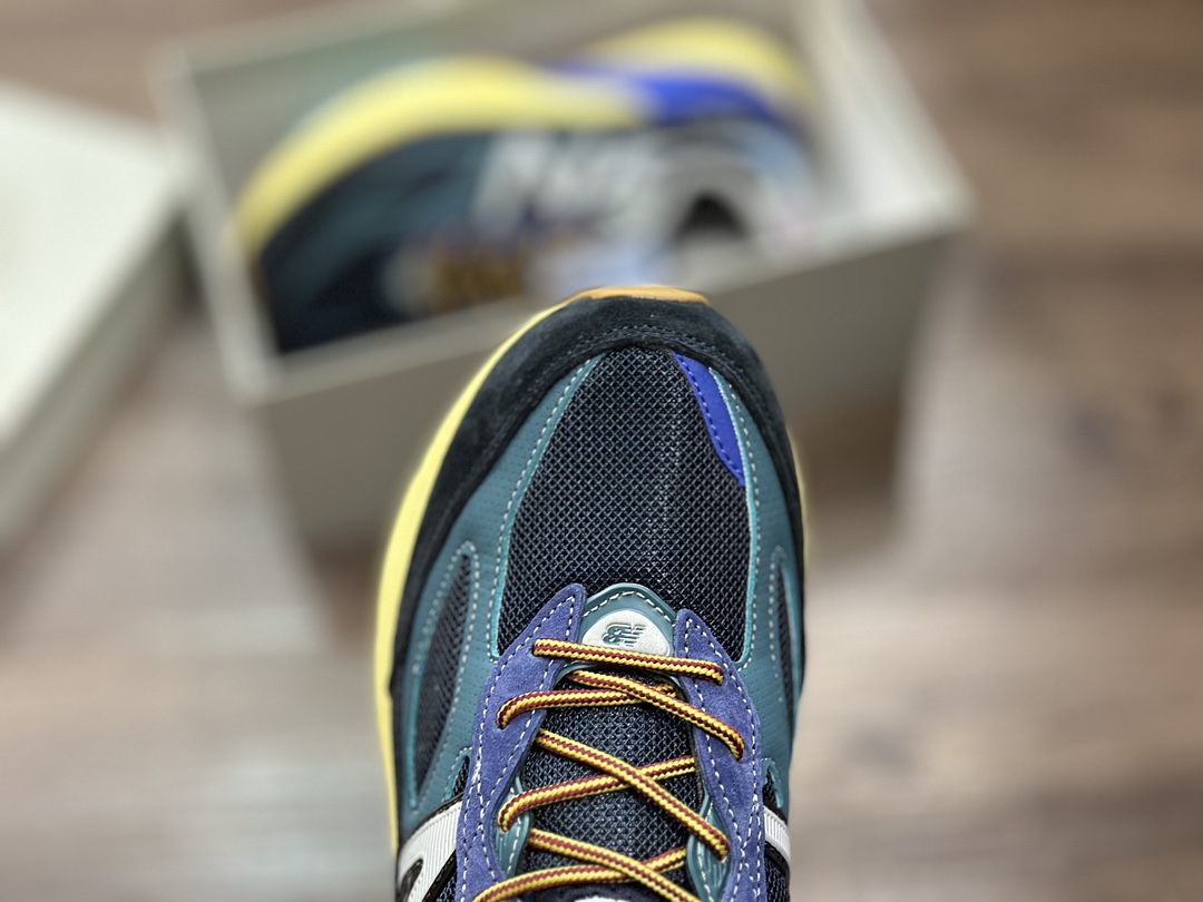 260 纯原版新配色 New Balance M990AC6 新百伦NB990V6 黑灰慢跑鞋