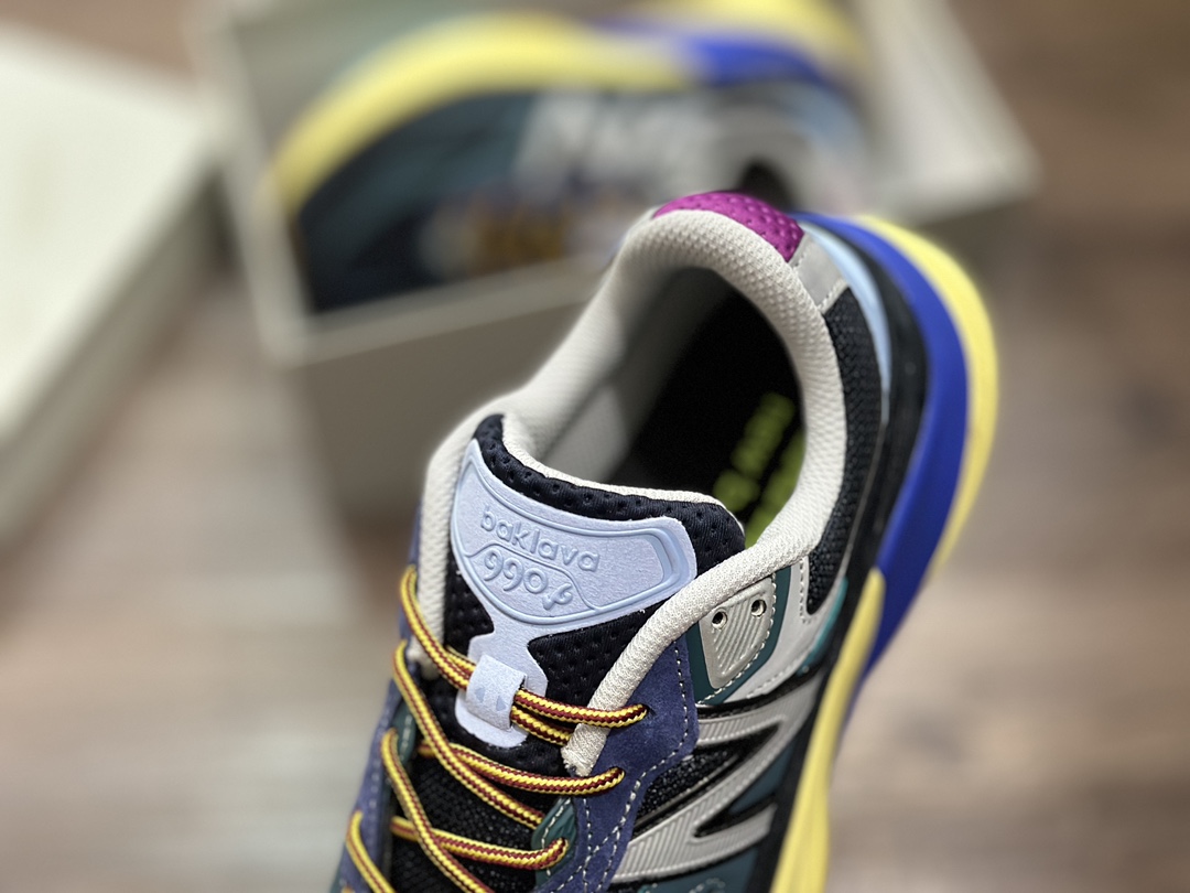 260 纯原版新配色 New Balance M990AC6 新百伦NB990V6 黑灰慢跑鞋