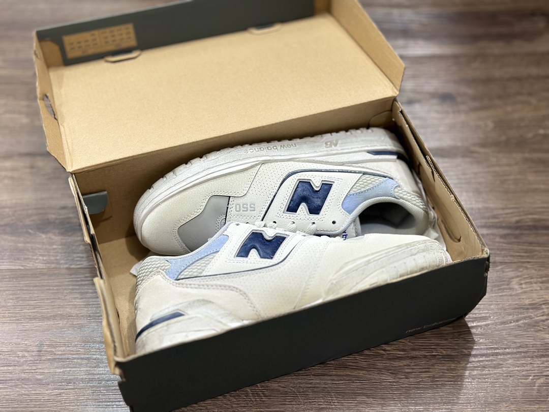 200 New Balance BB550GD1 做旧 新百伦 复古休闲跑步鞋  BB550GD1