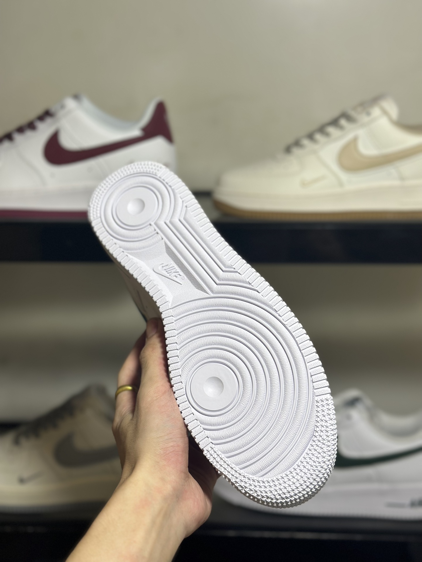 NikeAirForce1Low绿勾