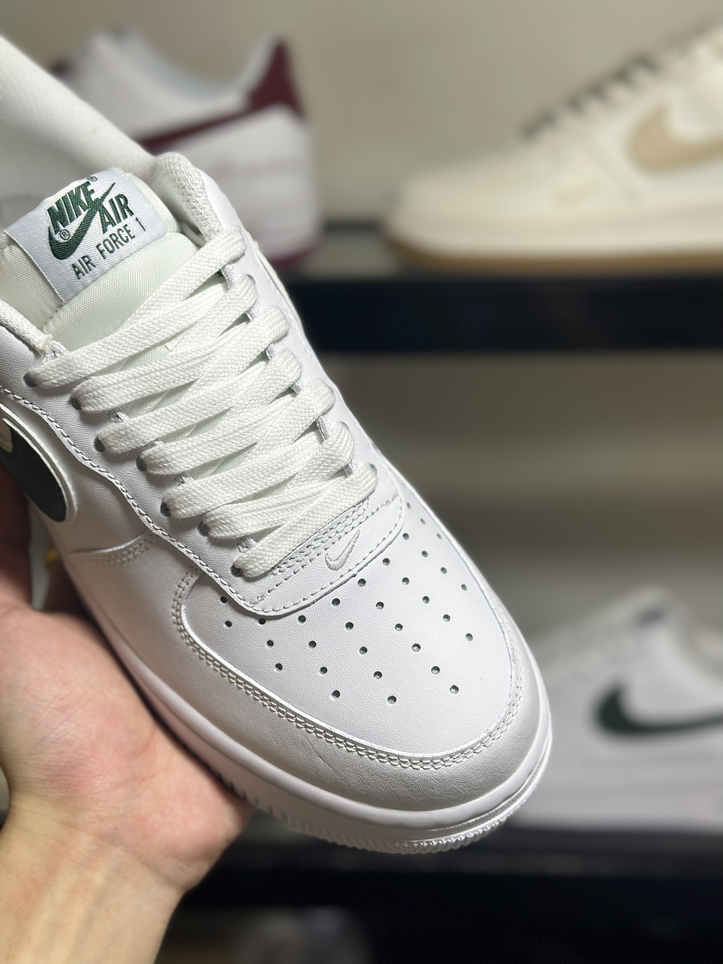 NikeAirForce1Low绿勾