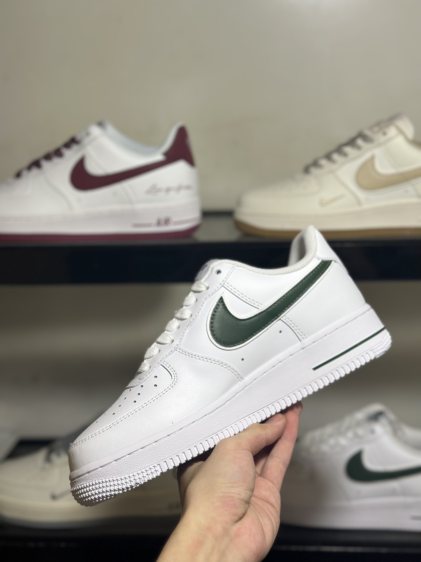 NikeAirForce1Low绿勾