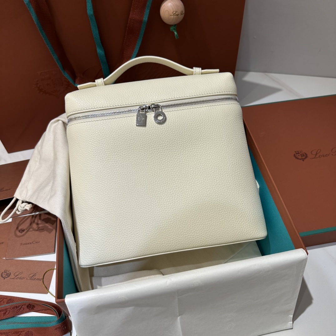 [Backpacks][Backpack Star White New Edition] Loro Piana L23.5 series backpack