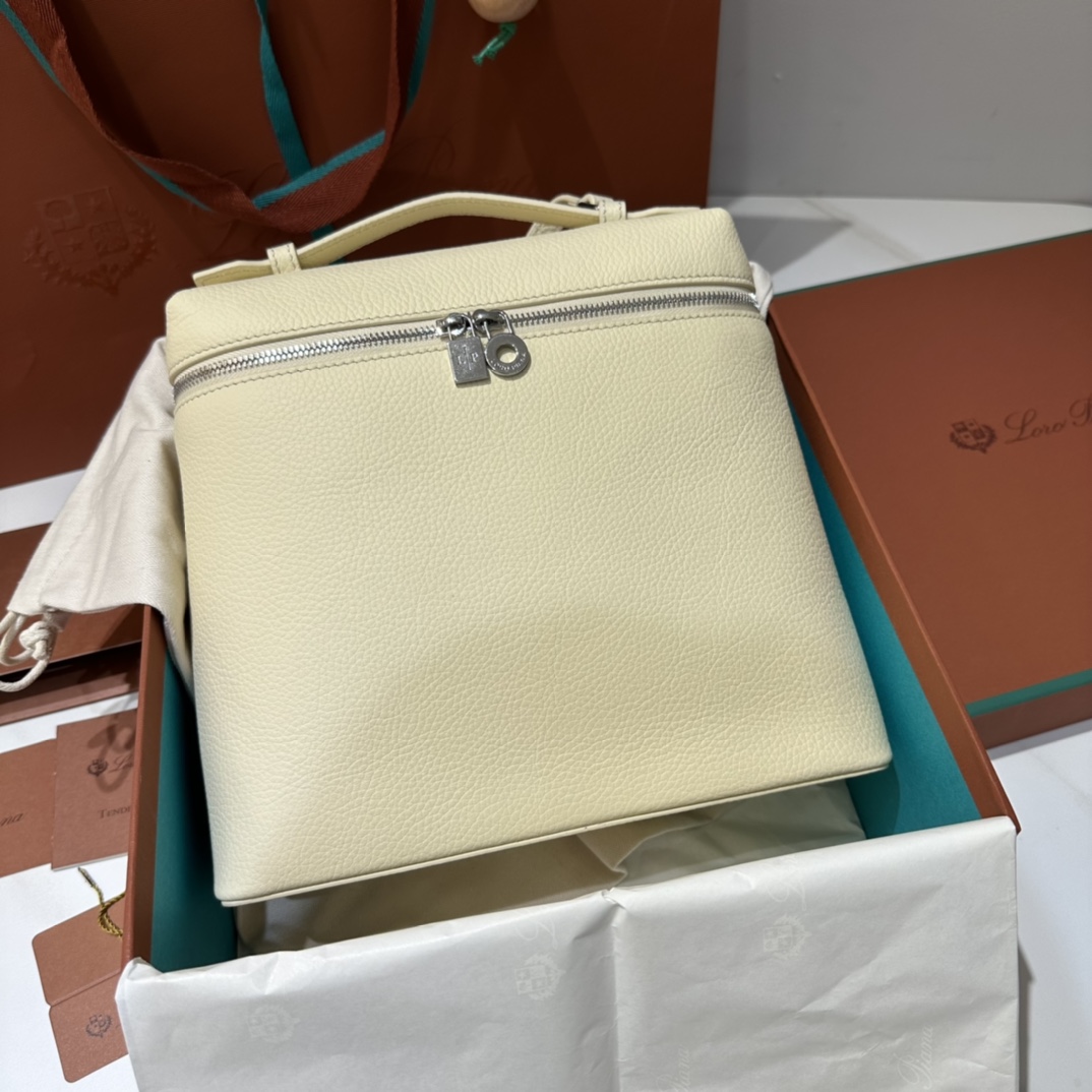 [Backpacks][Backpack Sydney Yellow New Version] Loro Piana L23.5 series backpa