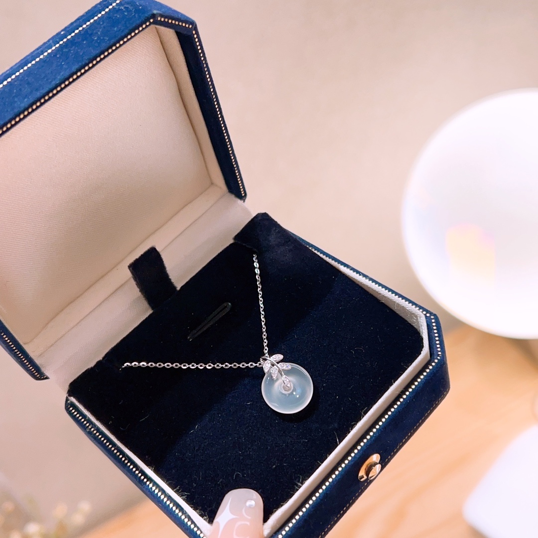 S925 Sterling Silver Necklace Soft Party Silver