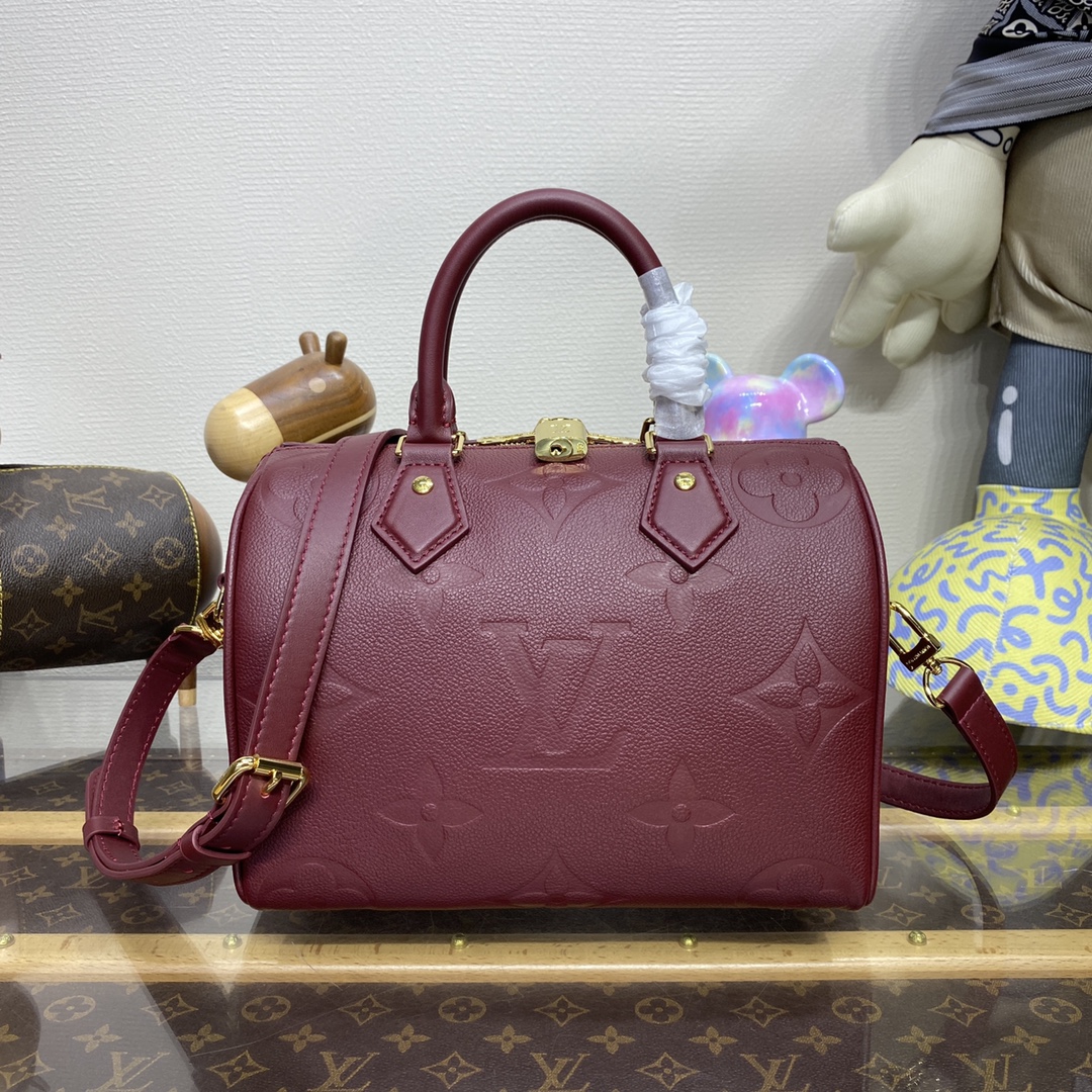 Louis Vuitton LV Speedy Replica
 Bags Handbags Buy Luxury 2023
 Black Blue Burgundy Caramel Grey Red Empreinte​ Fall Collection M59273